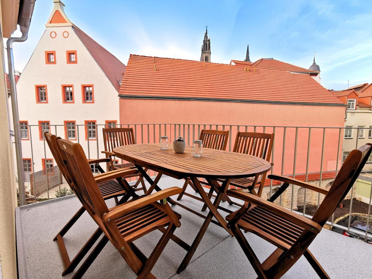 Fynbos Apartments Deluxe, Balkon, Historisch, Parkplatz Meissen Exterior foto